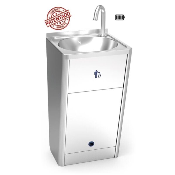 Fricosmos Mobile handwasher electronic washbasin with rechargeable battery