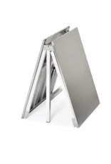 standard stainless steel folding table