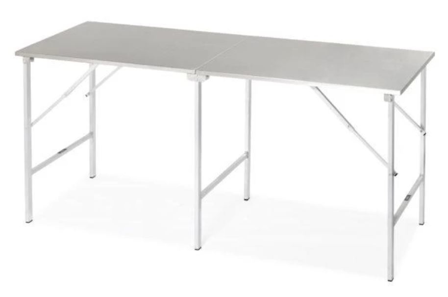 naam Afdeling minimum standaard inox opklapbare tafel - INOX-RVS.COM