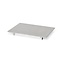 Side stainless steel folding table