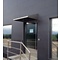 Door shelter in stainless steel