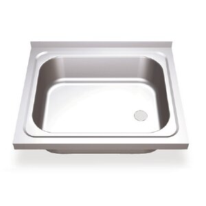 Sink with sliding doors