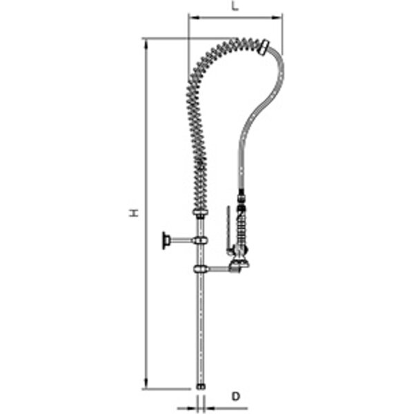 Fricosmos Basis voorspoeldouche