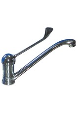 Mixer tap with elbow control