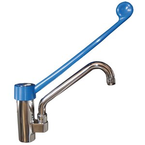 Mixer tap with elbow control