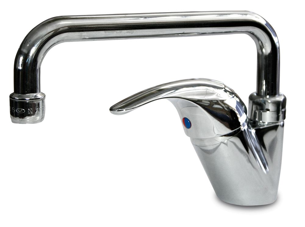 Low mixing tap INOX RVS FOR FOOD INDUSTRY