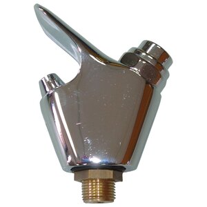Push-button tap for drinking fountains