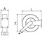 Stainless steel hose reel