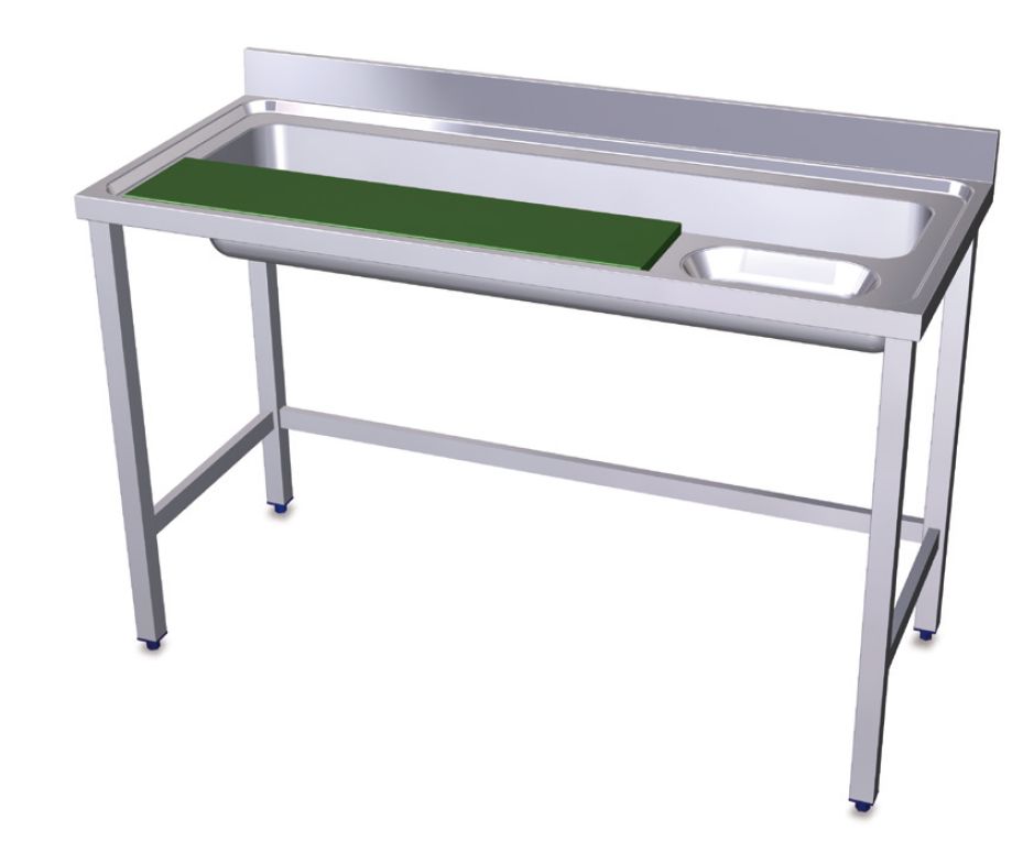 Prep Table Rvt Vegetable preparation table - INOX RVS FOR FOOD INDUSTRY