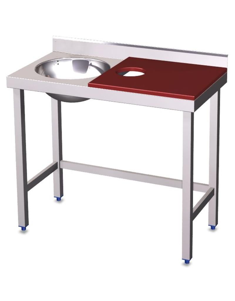 Short Preparation Table And Sink