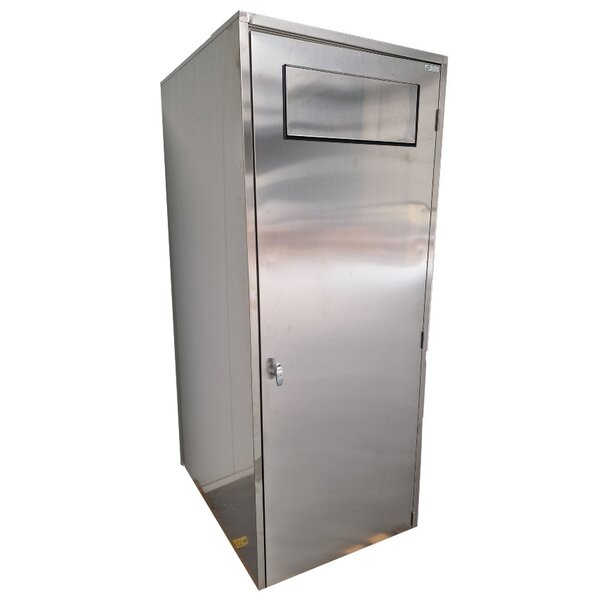 Seabiscuit line Roll container cabinet stainless steel