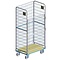 Seabiscuit line Roll container cabinet stainless steel