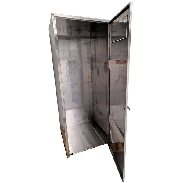 Seabiscuit line Roll container cabinet stainless steel