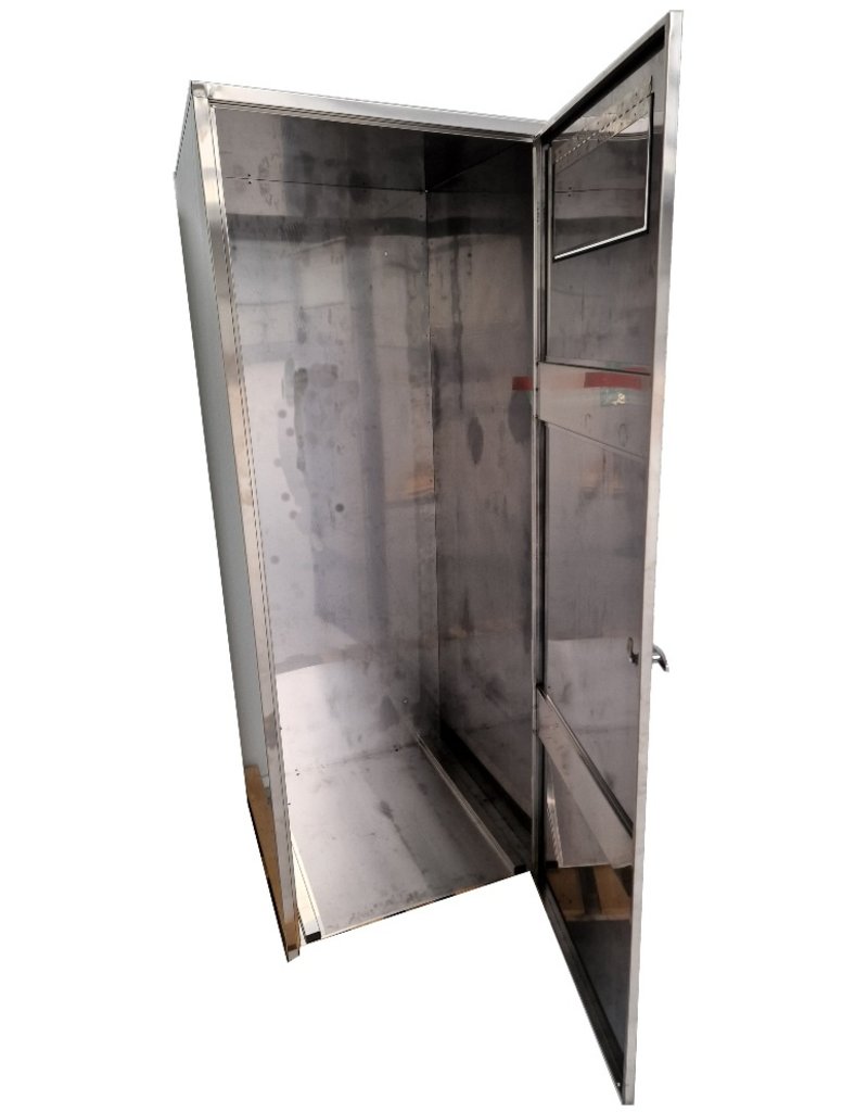 Seabiscuit line Roll container cabinet stainless steel