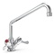 Mixer tap with quarter turn control