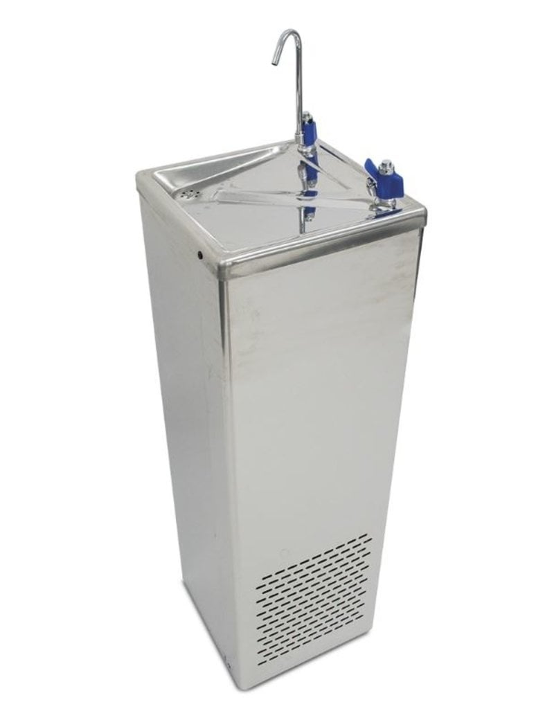 Drinking fountain - tap system - cold water - stainless steel ...