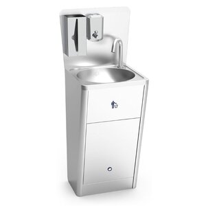 Standard hand wash cabinet with dispensers with sensor