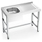 Sink with right-hand drainer