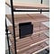 Black lacquered bread rack
