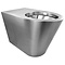 Stainless steel toilet