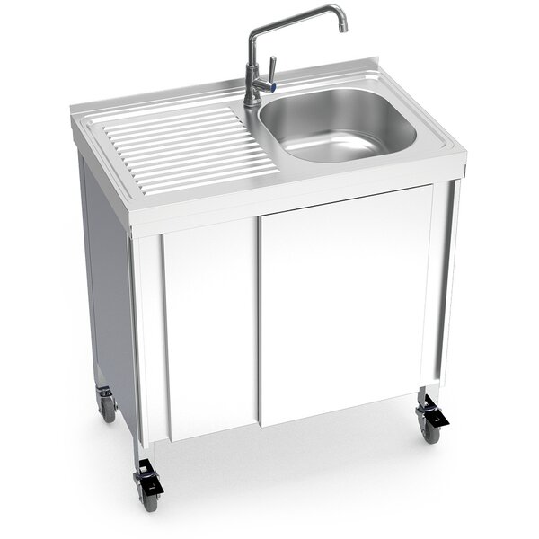 Fricosmos Mobile and autonomous washbasin with electrical system (Cold water pump)