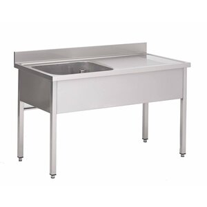 Washing-up basin 1 bowl of furniture 600mm depth