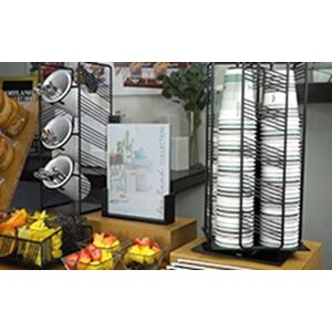 Organizers cups & lids - surface mounted