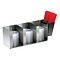Stainless steel lid & straw dispenser 2 models