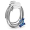 Water hose 50m with stainless steel holder and wash gun