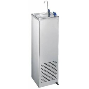Gekoelde drinkfontein pedaal bediening