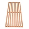 Beech wood grid for bread rack,
