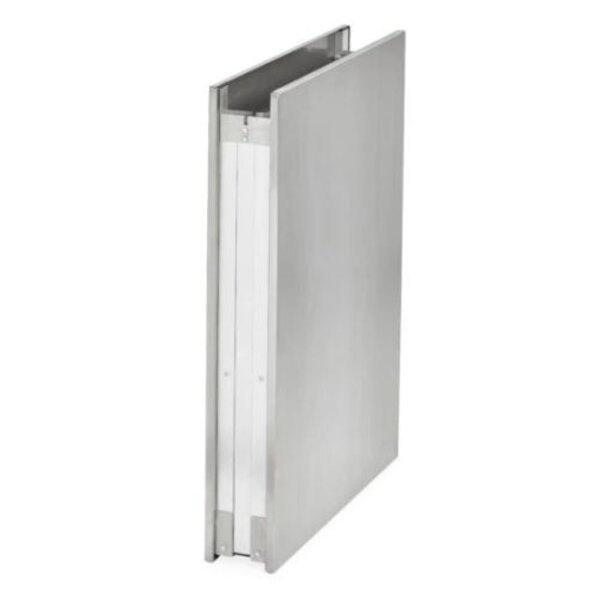 Seabiscuit line standaard roestvrijstalen klaptafel