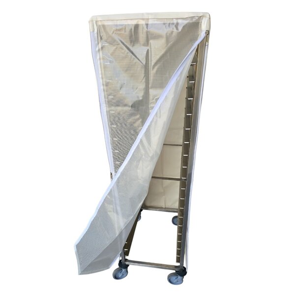 Premium Afdekhoes met  versterkte transparante opening 400x600mm