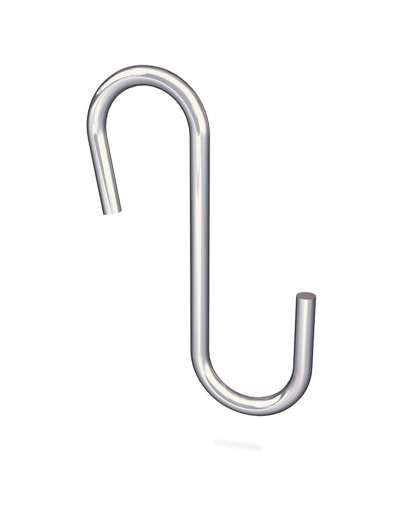 Sshape hook without point INOX RVS FOR FOOD INDUSTRY