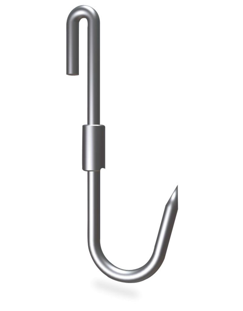 Swivel Jshaped hook INOX RVS FOR FOOD INDUSTRY