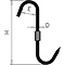 Swiveling S-shaped hook