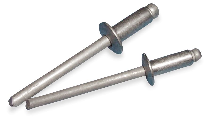 Tubular rivets INOX RVS FOR FOOD INDUSTRY