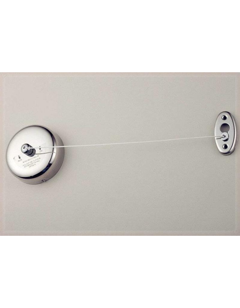 Modern Retractable Washing Line Laundry Indoor Double Clothes Line Rope Reel  4M