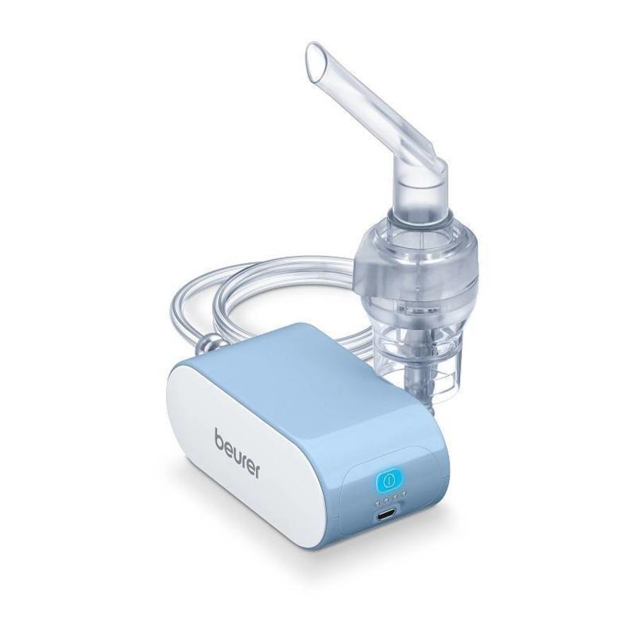 Inhalateur portable pour nébuliseur ultrasonique avec embout buccal et  masque pour adultes et enfants, pour le rhume ou l'asthme avec