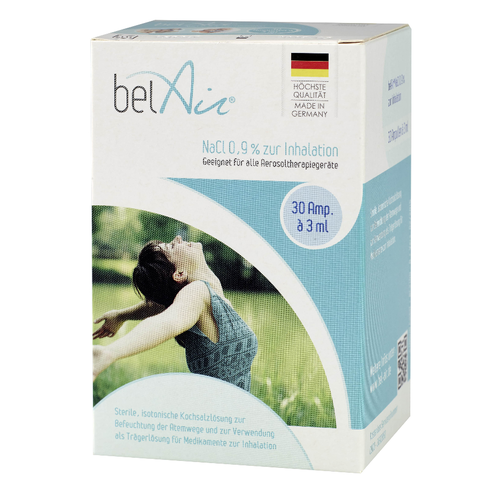  belAir Saline solution (NaCl 0,9%) ampoules 