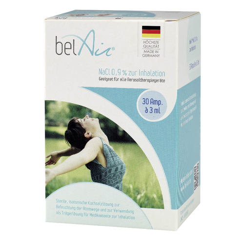  belAir Zoutoplossing (NaCl 0,9%) ampullen 