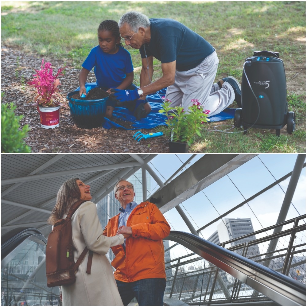 Draagbare concentrators