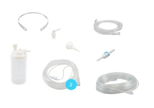  HUM Starter Kit for Oxygen Concentrators 