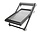 Plastic Tilt roof window IGOV N22, triple glazing, ventilation, low maintenance, Uw = 0.86 W/m²K