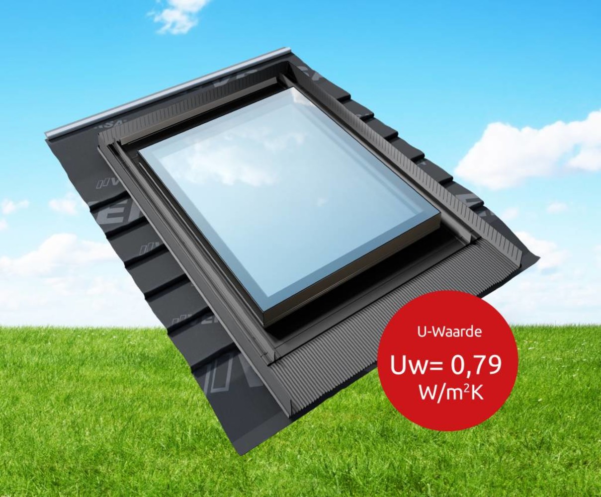 Intura Fixed roof window Intura IGX F1 Reset - with rubber flashing