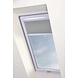 Intura Multistop roller blind with white aluminium frame for plastic skylights