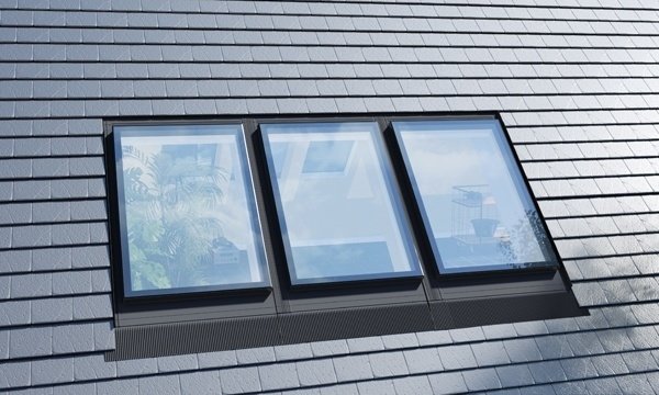 Intura Fixed roof window Intura IGX F1 Reset - with rubber flashing