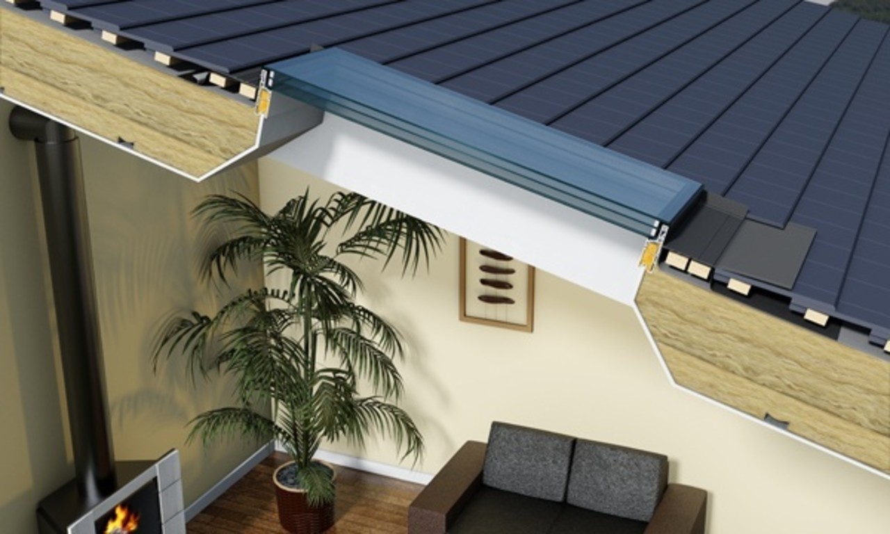 Intura Fixed roof window Intura IGX F1 Reset - with rubber flashing