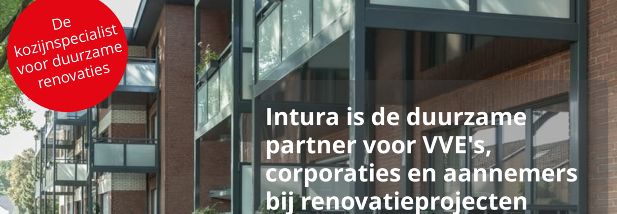 Energie besparen voor Vereniging van Eigenaren met isolerende kunststof kozijnen