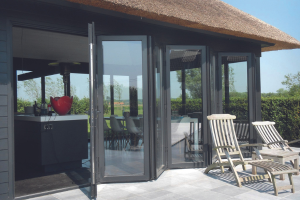 Intura aluminium vouwwanden Terrazza